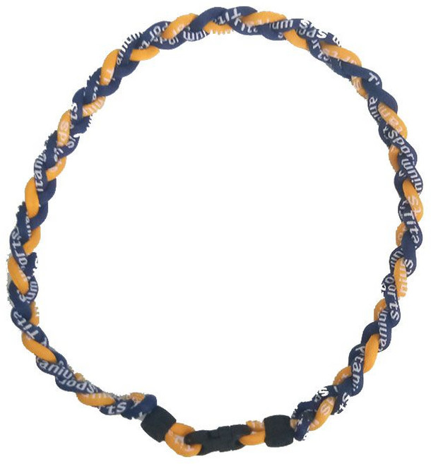 티타늄목걸이 게르마늄목걸이 스포츠 야구선수 일본 건강목걸이 삼편, H. 블루 50cm