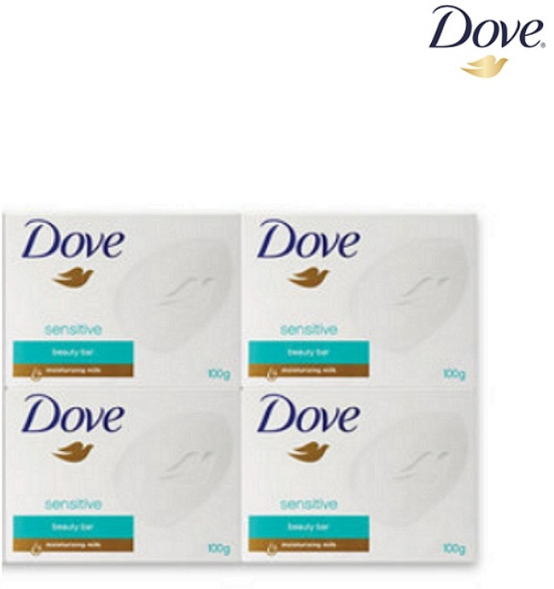 [최신리뉴얼] 도브 센서티브 뷰티바 90g 아기피부 보습 민감성 예민피부 약산성 순한 저자극비누