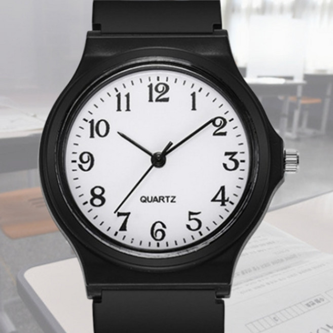 하루미르 수능시계 큰숫자 저소음 토익 시험 아날로그 손목