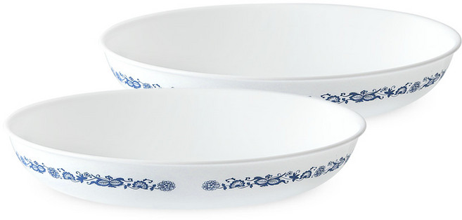 코렐 올드타운블루 멀티접시 2P, 혼합, 1세트