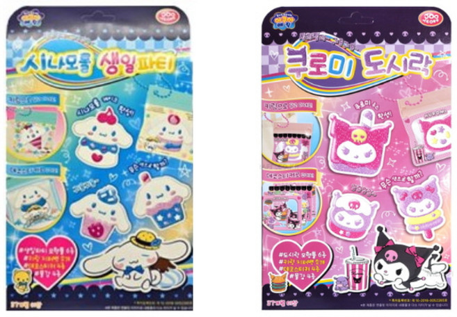 아쿠아매직 시나모롤 생일 파티 + 쿠로미 도시락 2종세트, 1개