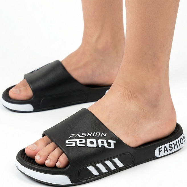 프로텍트유 남성 푹신한 스포츠 슬리퍼