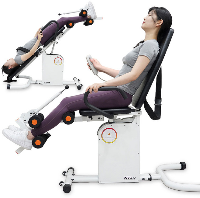 고급형 리클라이너 전동거꾸리 자동 거꾸리 허리 운동 기구 스트레칭 꺼꾸리 거꾸로 키성장 키크기