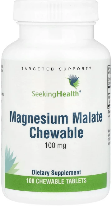 시킹헬스 마그네슘 말레이트 츄어블 100mg 100정, 4개 - 쿠팡