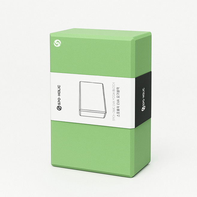 스포홀릭 EVA 요가 블럭 2p, 민트
