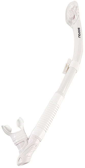 수올리 드라이탑 물유입 방지 스노클 단품 스노쿨링 수중 해루질 물놀이 스노쿨 장비, 화이트