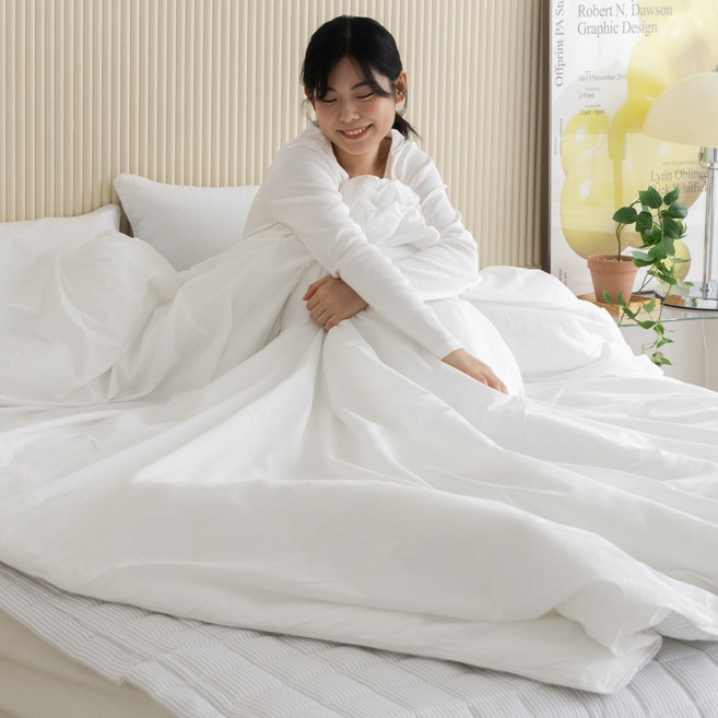 멜루나 100수 순면 모달 100% 호텔 차렵이불