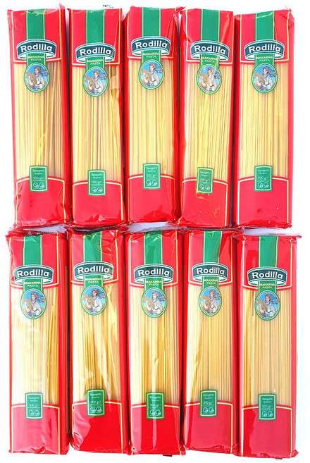 로딜라 듀럼밀 세몰리나 스파게티 1.6mm 스파게티면 파스타, 10개, 500g