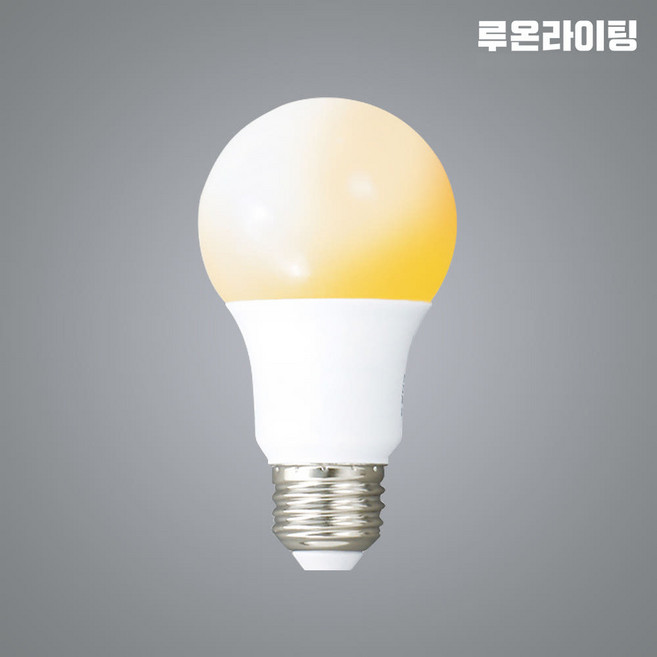 LED 3색 변환 전구 9W, 기타색, 1개