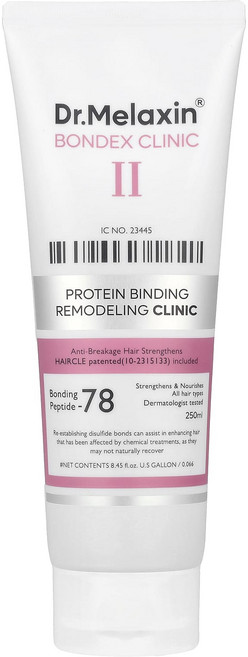 몸관리하세요 겨울입니다 Dr.Melaxin Bondex Clinic II 단백질 본딩 개장 클리닉 250ml(8.45fl oz) 특별관리진행, 1
