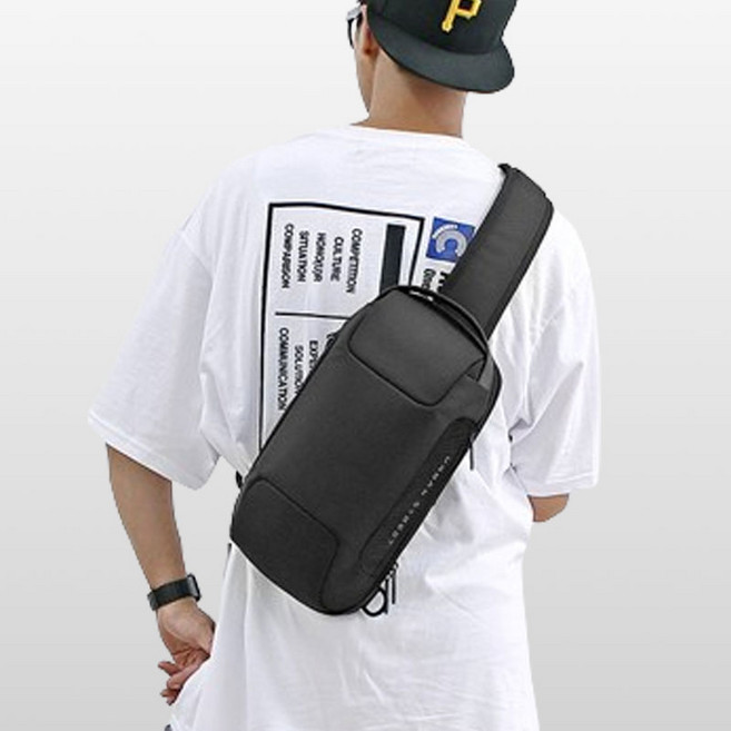 굿프랩 남자 크로스 슬링백 메신저 백
