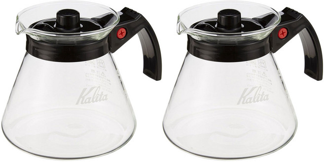 칼리타 500 서버 N 102드리퍼용 & 전자레인지용, 2개