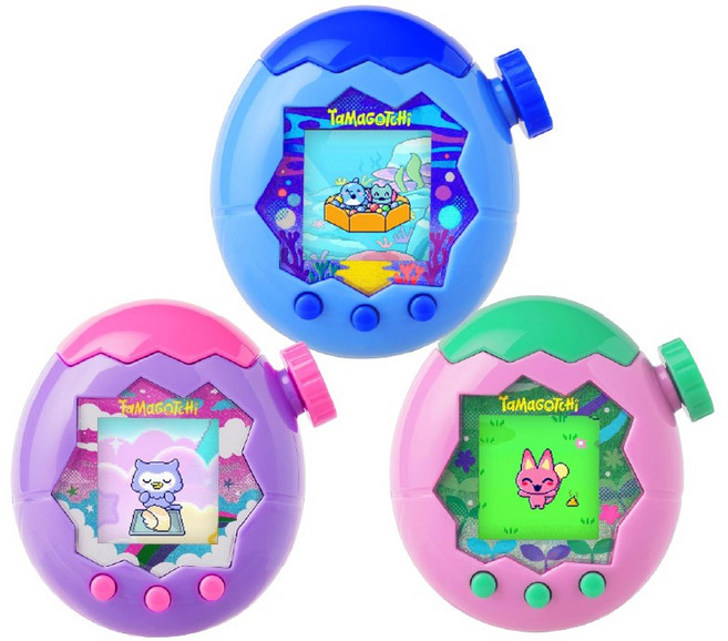 (국내배송_당일발송)**주문폭주** 루첸컬렉션 (한국어 지원) 25년식 반다이 다마고치 파라다이스, 루첸 핑크랜드