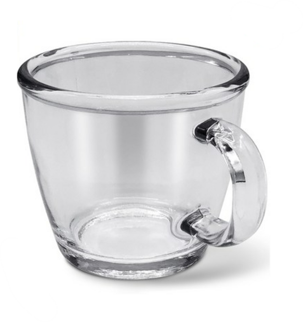 글라스락 퓨전 미니컵 240ml, clear, 16개