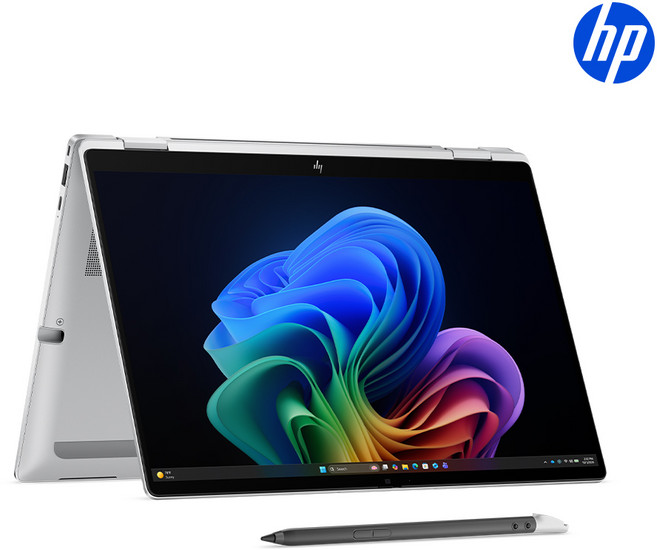 HP 엘리트북 X 플립 G2i 14 U7 2.8K OLED 차세대 AI 노트북, D79ZBAT, 윈도우 11 프로, 24GB, 1TB, 백은색