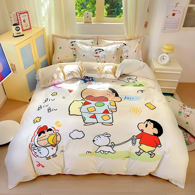 크레용신짱 아동 침구커버세트 4종