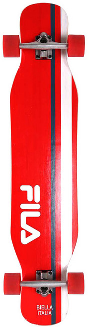 휠라 43 레드 FILA 109cm 롱보드 댄싱롱보드 스케이트보드, 휠라 43인치 레드, 1개