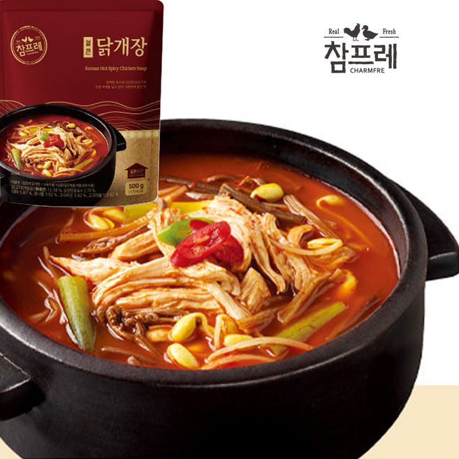 참프레-진한 닭개장 500g /실온보관, 1개