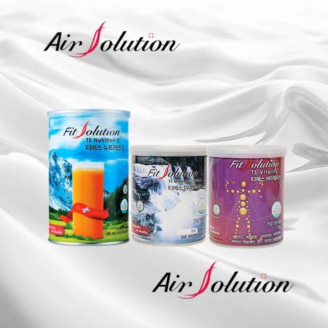 토탈스위스 코리아 핏솔루션 3종 세트 뉴트리션C+바이탈리티+미네랄칼슘, 1세트, 30회분 - 쿠팡