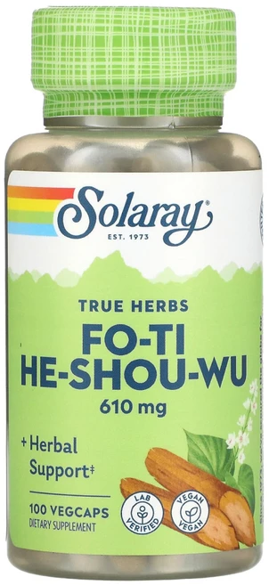 솔라레이 하수오 100정 Fo-Ti 셀룰로오스, 1개 - 쿠팡