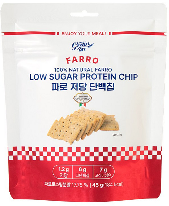 그레인온 파로 저당 단백칩, 1개, 45g
