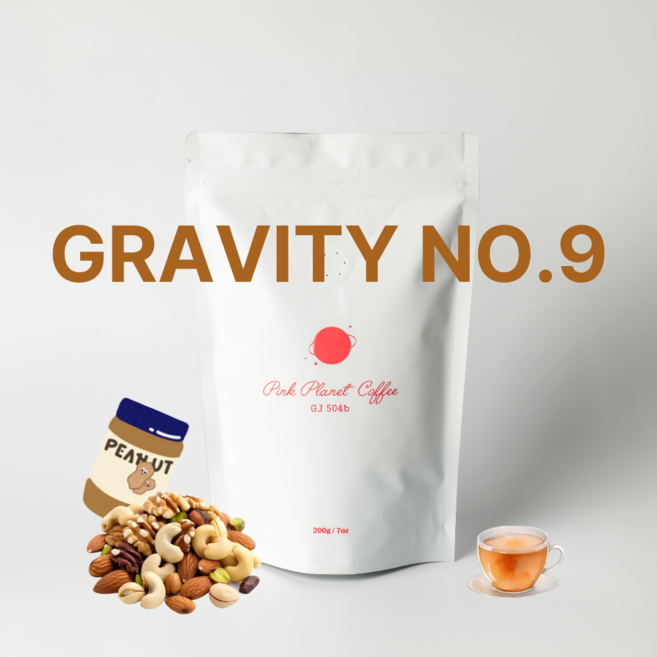 504b로스터리 시그니처 고소한 고급스러운 풍미 블랜드 GRAVITY NO. 9 커피원두, 1개, 1kg, 홀빈(분쇄안함)