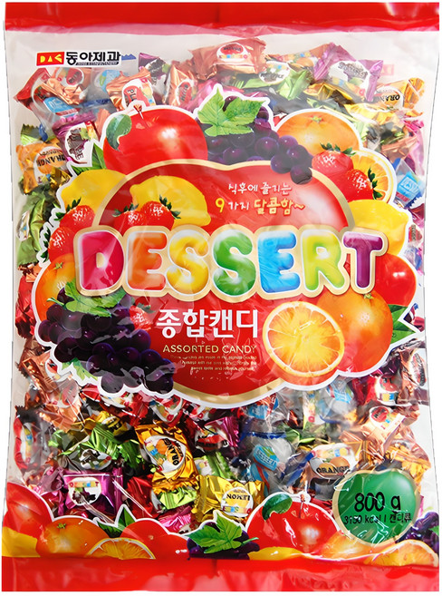 동아제과 디저트종합캔디, 800g, 1개