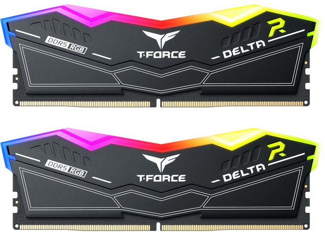 TeamGroup T-Force DDR5-6000 CL38 DELTA RGB 블랙 32GB(16Gx2)