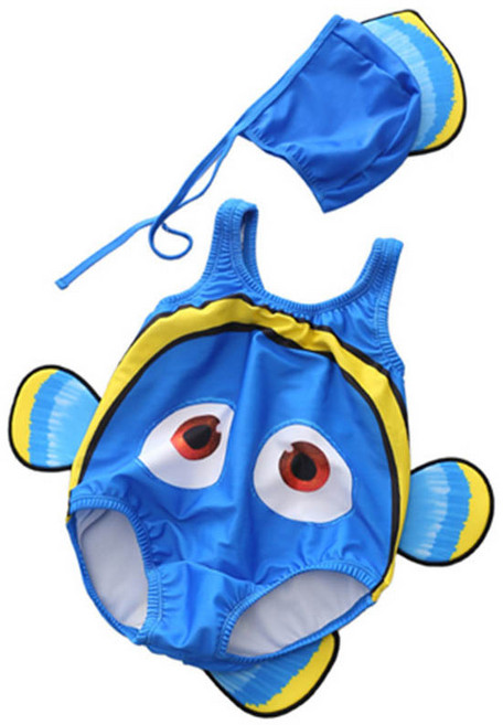 愛北鼻 嬰幼兒連身泳衣 小丑魚造型