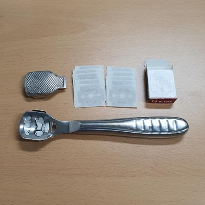 예쁜발 발각질제거기 콘커터 풋파일 교체날10p 세트, 1개