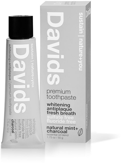 Davids 화이트닝 투 스페이스트(챠콜) 50g, 1개, 1g