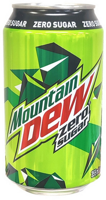 마운틴듀 제로 355ml 24캔 사무실 탕비실 간식 비품, 24개