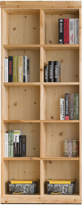 피카소 원목책장(24T) 서재 연구실 거실 아이방 공부방 5단책장 삼나무책장, 피카소 책장 24T 800