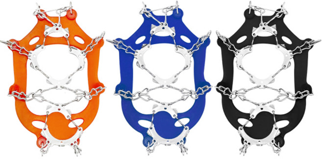 [마칼루] 스텐 체인 아이젠 15P 동계산행 체인젠 스텐레스아이젠, 사이즈:L