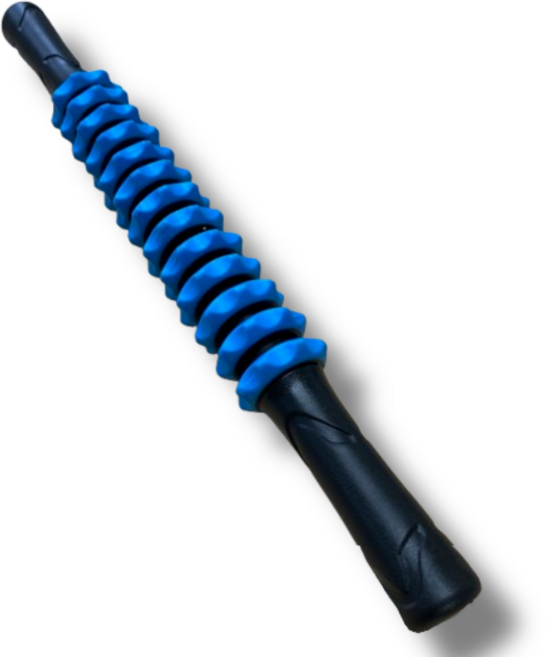 [1만원 사은품 증정] 종아리 허벅지 스트레칭 마사지 스틱 봉, 블루, 1개