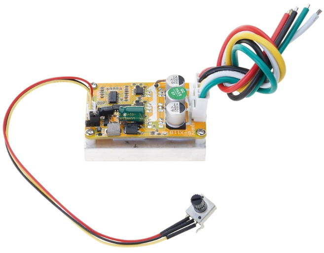 홀 모터 컨트롤러없이 3 상 브러시리스 모터 5-36V 350W 속도 조절기가있는 브러시리스 센서 모터 드라이버