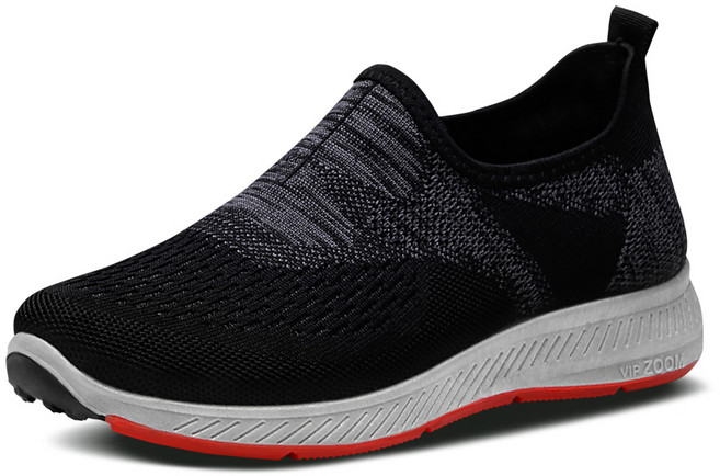 SNRD 여성신발 니트 슬립온 스니커즈 여자 단화 캐주얼화 SN198