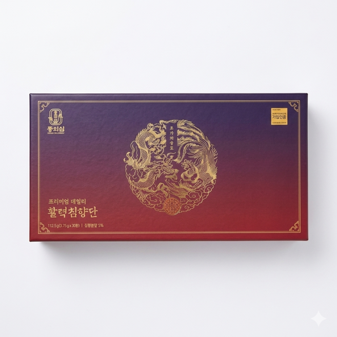 동의삼] 프리미엄 데일리 활력침향단 3.75g 30환(쇼핑백동봉) 2개, 60개