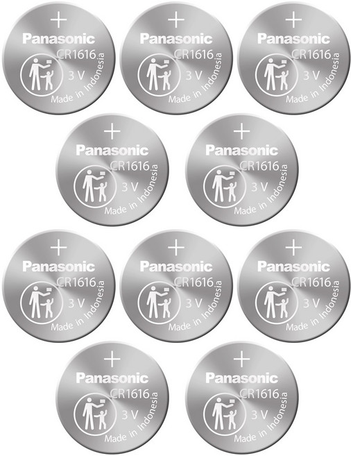 파나소닉 코인전지 CR1616 5개입 건전지, 2개