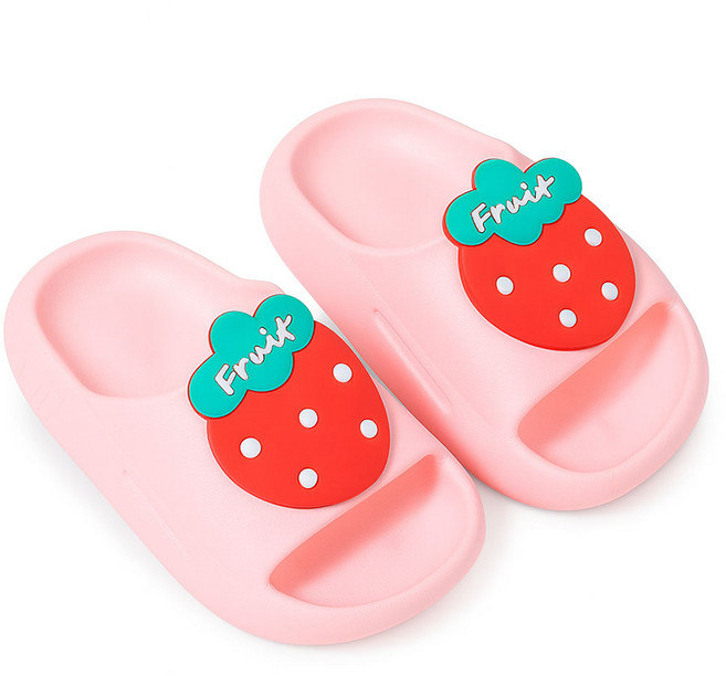 미니 아기욕실화 아동화장실슬리퍼 유아욕실화 미끄럼방지욕실화, 딸기, 1개