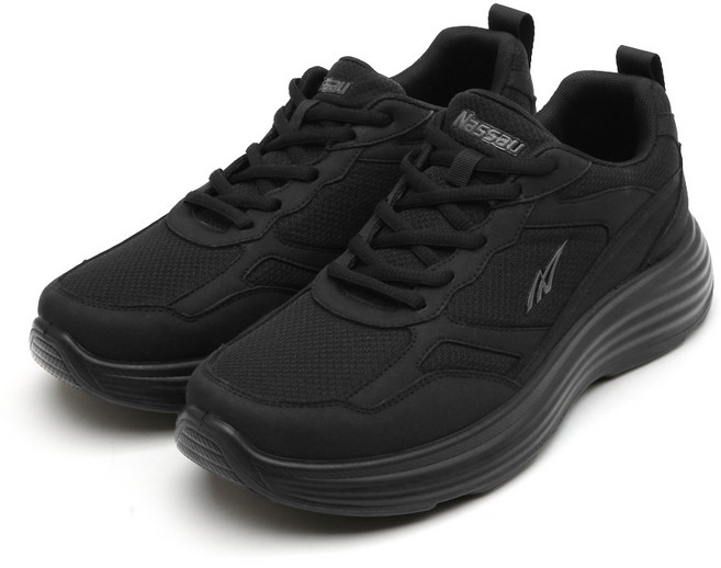 낫소 루드 발편한 쿠션 남성 운동화(블랙)
