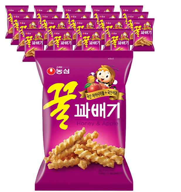 꿀꽈배기, 90g, 20개