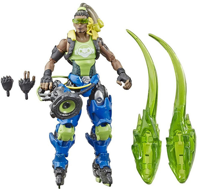 Hasbro 오버워치 얼티메이트 시리즈 루시오 15.2cm(6인치) 수집용 액션 피규어., Hasbro 오버워치 얼티메이트 시리즈, 루시오 15.