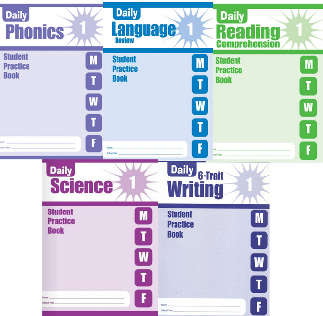 에반무어 Daily (SB) 시리즈 선택구매 Reading Comprehension 6-Trait Writing Science Language Review Phonics, 리딩Comprehension 2 SB