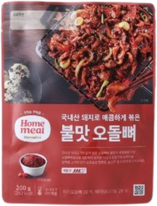 오돌뼈볶음 200g, 단품, 1개