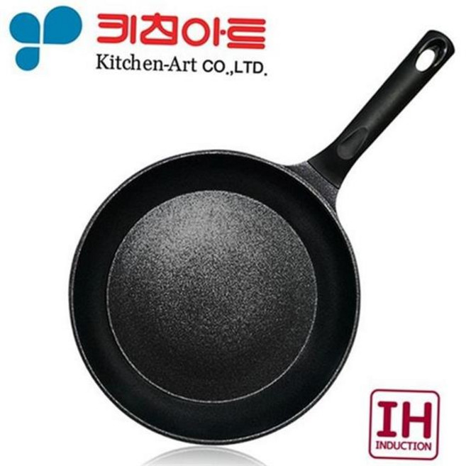 인덕션 프라이팬 가벼운 전천후 식기세척기 코팅 프라이팬 30cm 요리용 볶음용 논스틱 튀김용 도구 캠핑