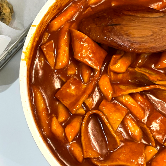 빨강이 쌀떡볶이 밀키트 2인분 640g, 1개