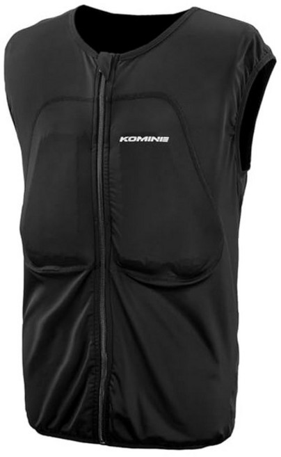 코미네 KOMINE 2025 모델 바이크용 04861 SK861 에니그마 라이트 프로텍션 베스트 블랙 L