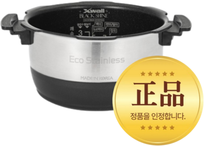 쿠쿠 내솥 10인용 CRP-FHS1010FD 에코 스테인리스 와이드 앤 플랫, 1개