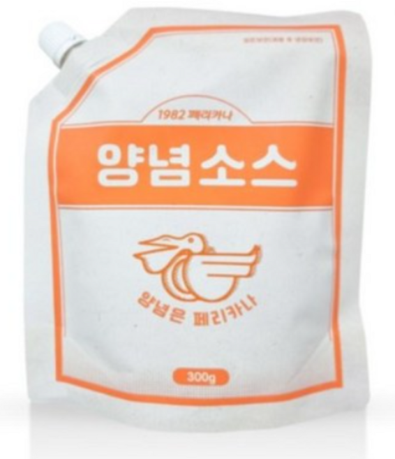 페리카나 치킨양념 오리지널, 300g, 4개